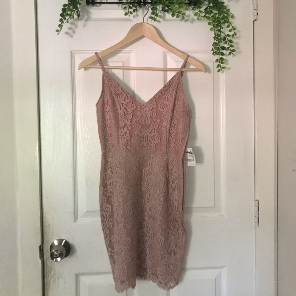 Lace Mini Dress